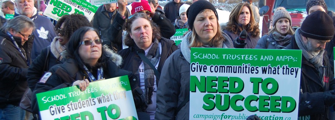 community rallies to save schools