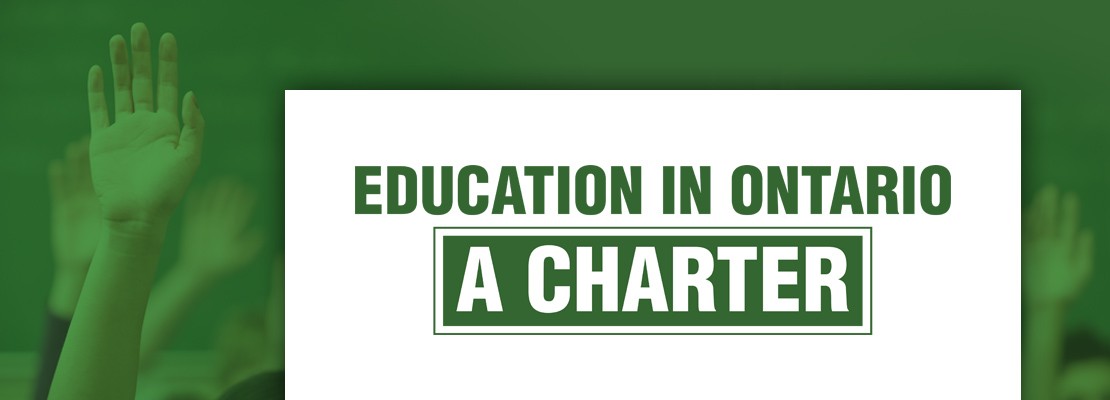 Education Charter – a vision for Ontario