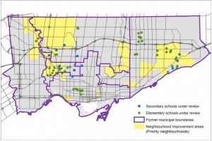 TDSB closings map Torontiist (2)